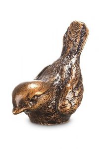 Gedenkstatue Vögelchen – aus Bronze gefertigt