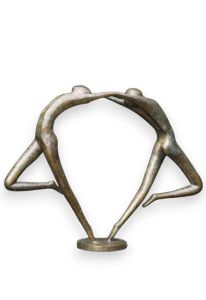 Grabskulptur aus Bronze „Paartanz“