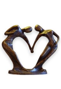 Grabskulptur aus Bronze „Paartanz“
