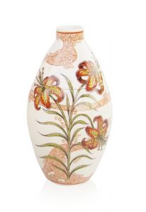 Handbemalte Kleinurne 'Lilie'