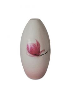 Handgefertigte Keramik Urne 'Schmetterling'