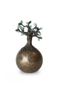 Bronze Kleinurne 'Lebensbaum'