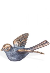 Gedenkstatue Vogel im Flug – 3D, freistehend, Gewindestifte unten