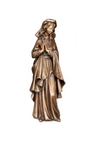 Gedenkstatue Maria – 3D, freistehend, Gewindestifte unten