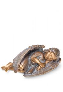 Gedenkstatue Träumender Engel – 3D, freistehend, Gewindestifte unten