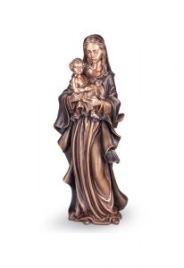 Gedenkstatue Maria mit Kind in verschiedenen Größen – 3D, freistehend, Gewindestifte unten