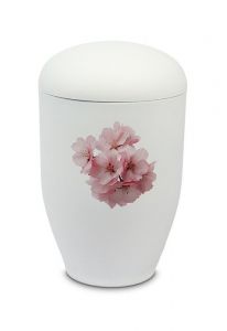 Metall-Urne – Kirschblüte