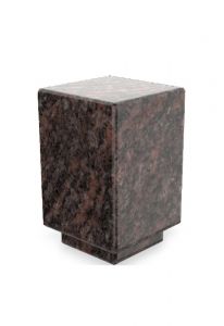 Granitkleinurne für innen- und Außen -braun