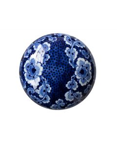 Mini-Urne aus Keramik Delfter Blau 'Blossom Blues'