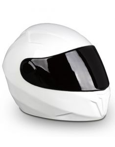 Motorradhelm-Urne weiβ l SONDERANGEBOT