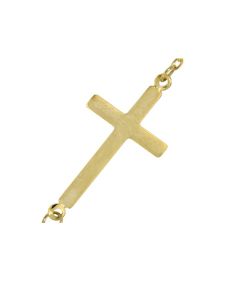 Symbol Halskette mit Anhänger 'Glaube' aus 14 Karat Gelbgold