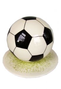 Handbemalte Urne 'Fußball'