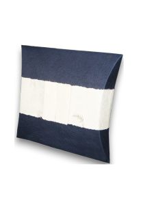 Kleine See-Urne zur Ascheverstreuung auf dem Wasser - dunkelblau