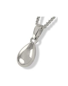 Asche-Anhänger „Träne“ aus 925er-Silber