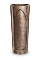 Bronze Grabvase mit Schraube