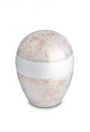 Porzellan Kleinurne 'Planet' - Pure Gold Stardust