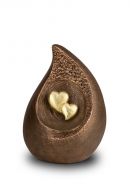 Keramik Urne verborgene 'Liebe' (teelicht)