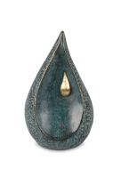 Bronzeurne „Tropfen“ für ausssen