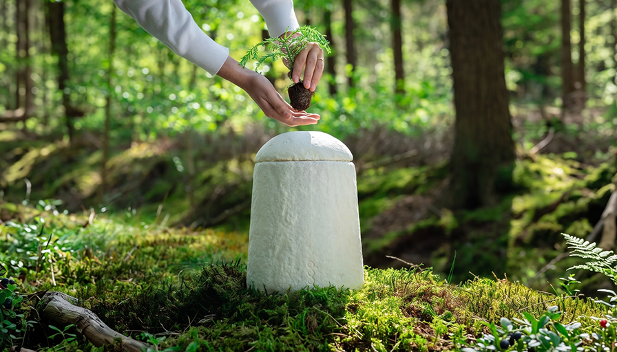 Bio-Urne für Erde, Wald oder Wasser: Darauf kommt es an